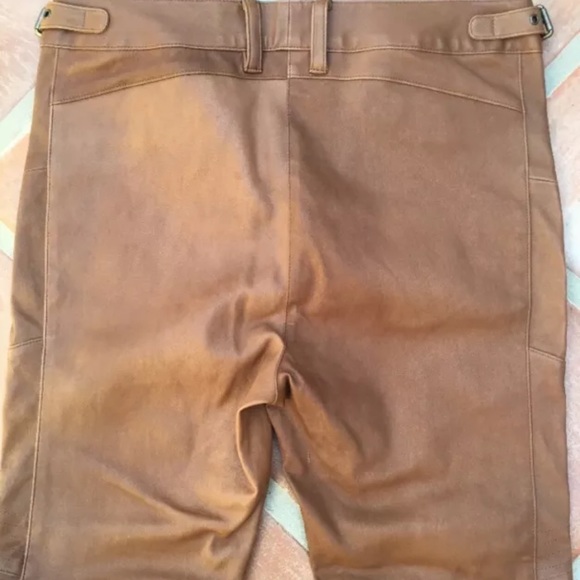 RALPH LAUREN Leather Western Pants Plus Sz 14 NEW! - Picture 10 of 11